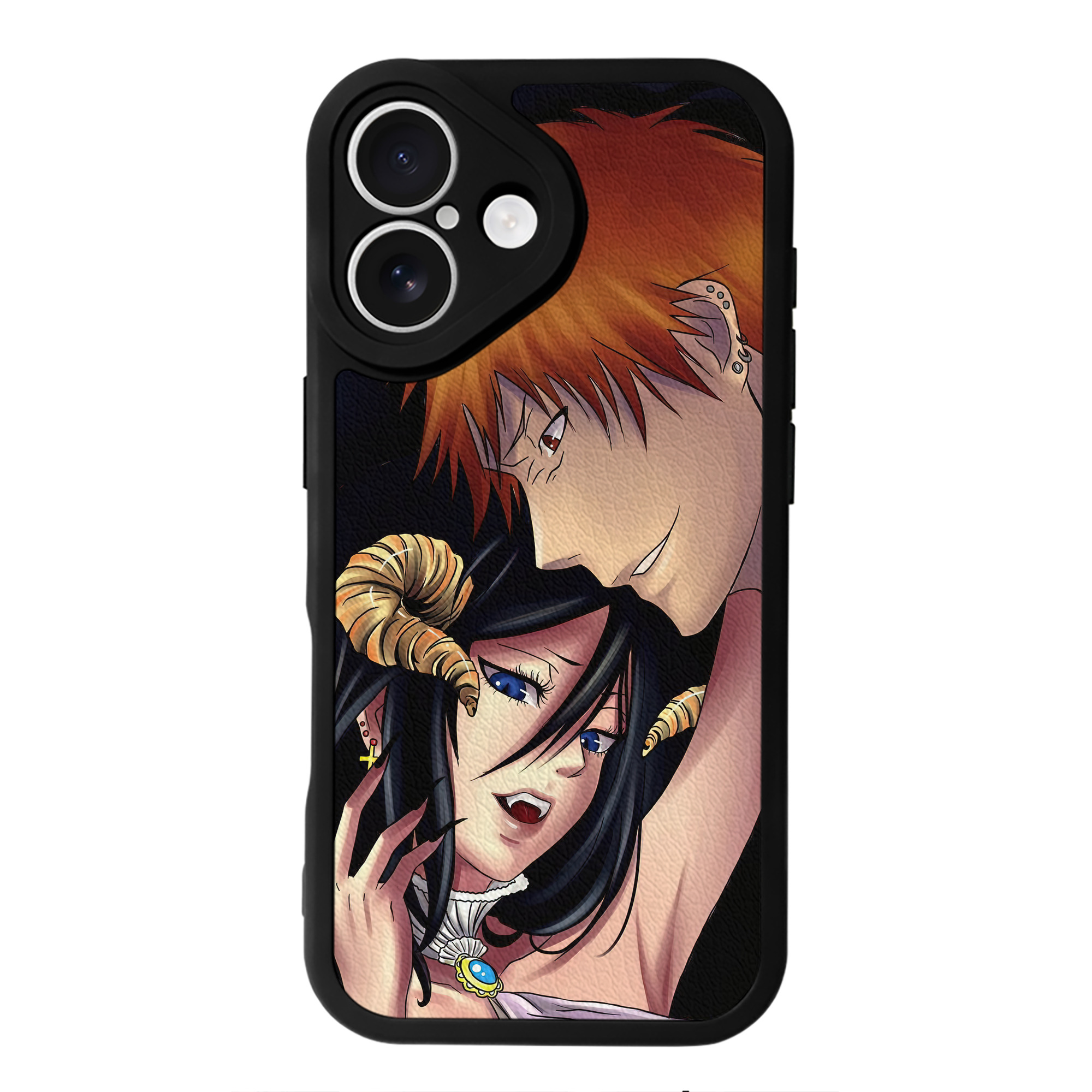 （画像用） ブリーチ BLEACH 【iPhone 16シリーズ対応】シリコンスマホケース（レザー調） 材質：シリコン